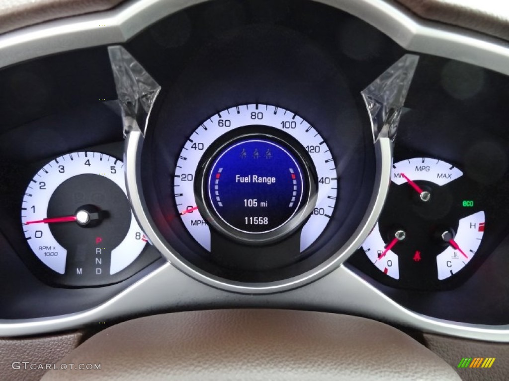 2012 Cadillac SRX Luxury Gauges Photo #77713572