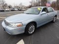 Light Ice Blue Metallic 2007 Lincoln Town Car Signature Limited Exterior