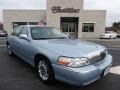 2007 Light Ice Blue Metallic Lincoln Town Car Signature Limited  photo #4