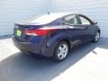 2013 Indigo Night Hyundai Elantra GLS  photo #4