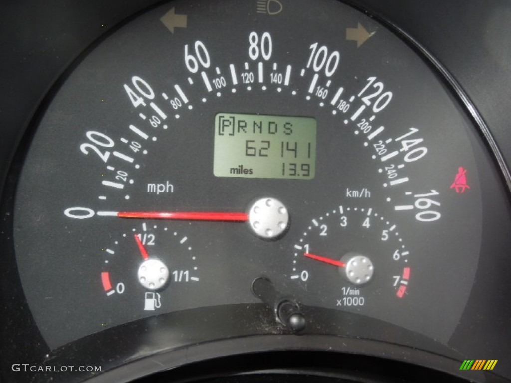 2005 Volkswagen New Beetle GLS 1.8T Convertible Gauges Photos