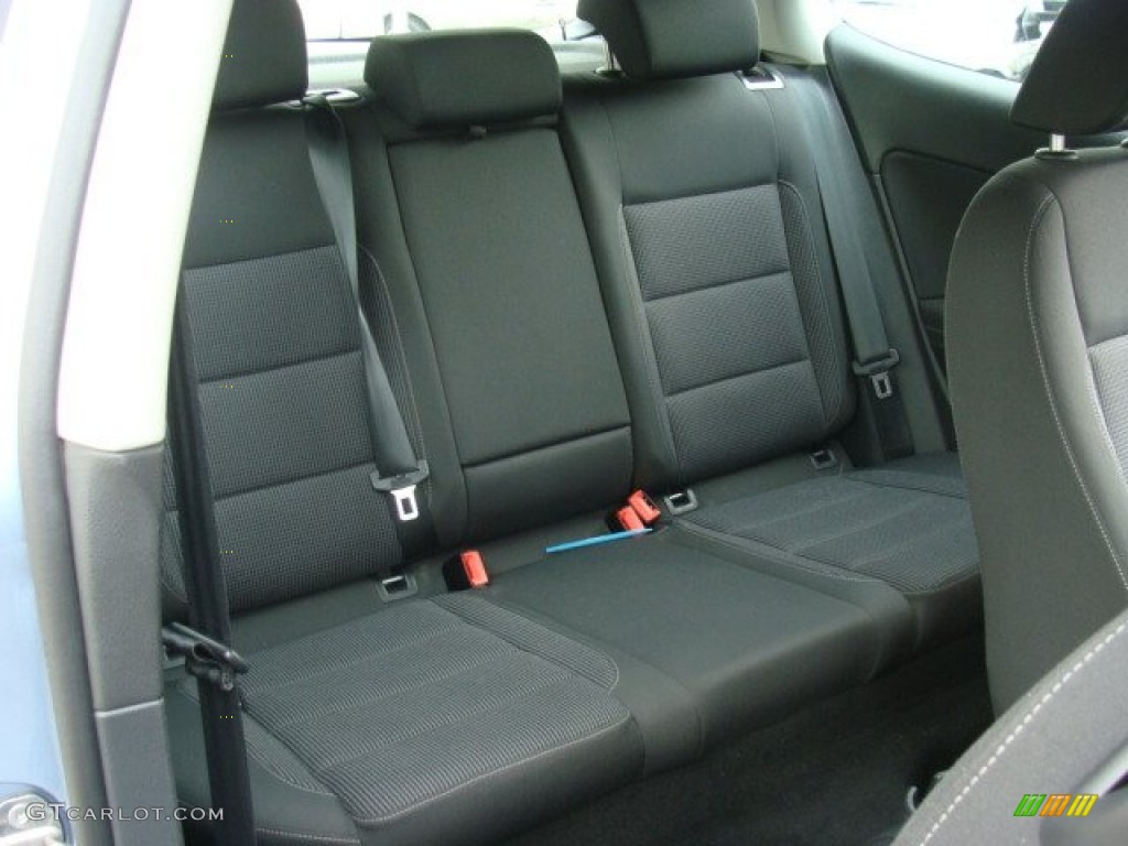2010 Volkswagen Golf 2 Door Rear Seat Photo #77713896
