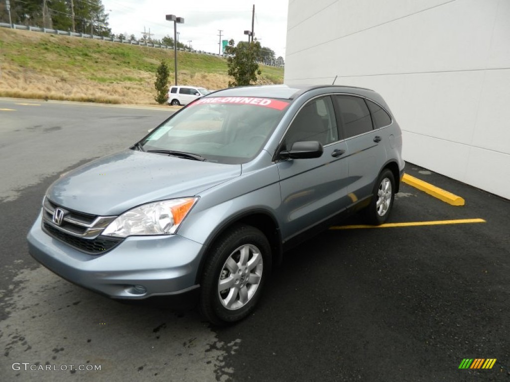 2011 CR-V SE - Glacier Blue Metallic / Gray photo #3