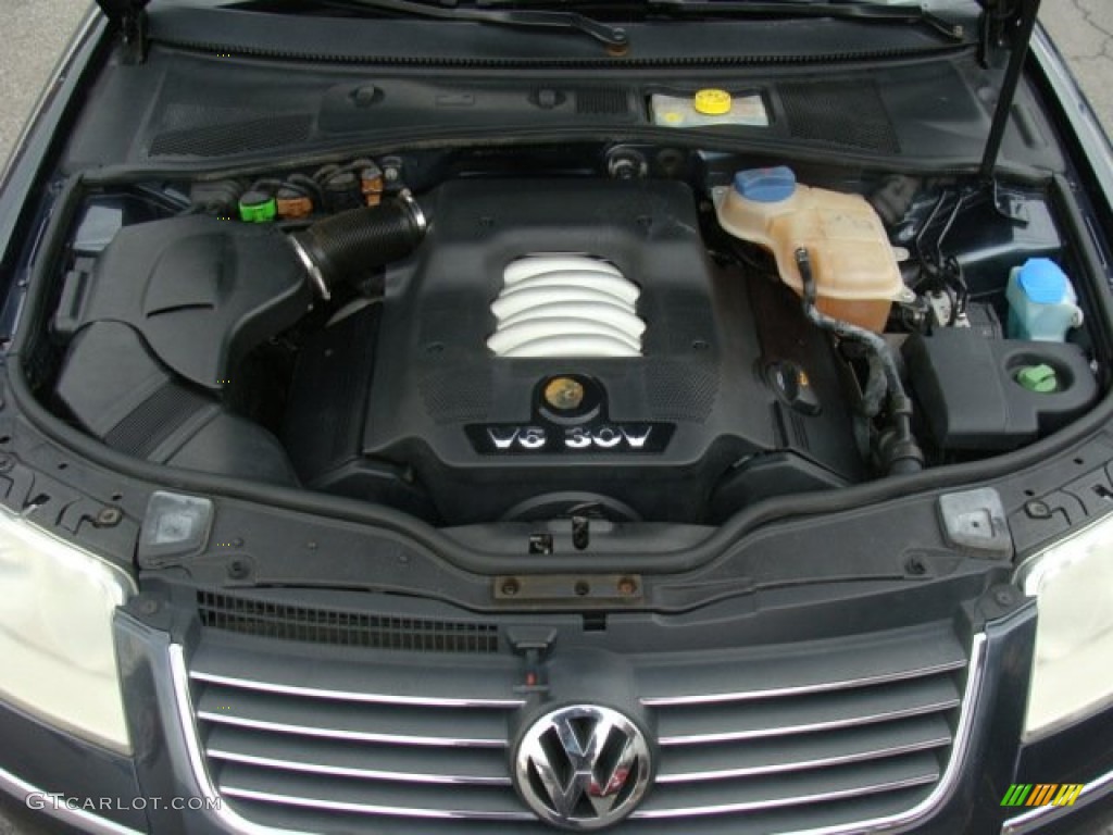2004 Volkswagen Passat GLX Sedan 2.8 Liter DOHC 30-Valve V6 Engine Photo #77714249