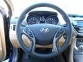 2013 Indigo Night Hyundai Elantra GLS  photo #31