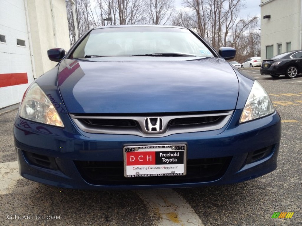 2006 Accord LX Coupe - Sapphire Blue Pearl / Ivory photo #2
