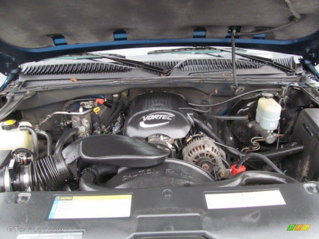 2001 Silverado 1500 Z71 Extended Cab 4x4 - Indigo Blue Metallic / Graphite photo #12