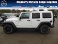 2013 Bright White Jeep Wrangler Unlimited Moab Edition 4x4  photo #1