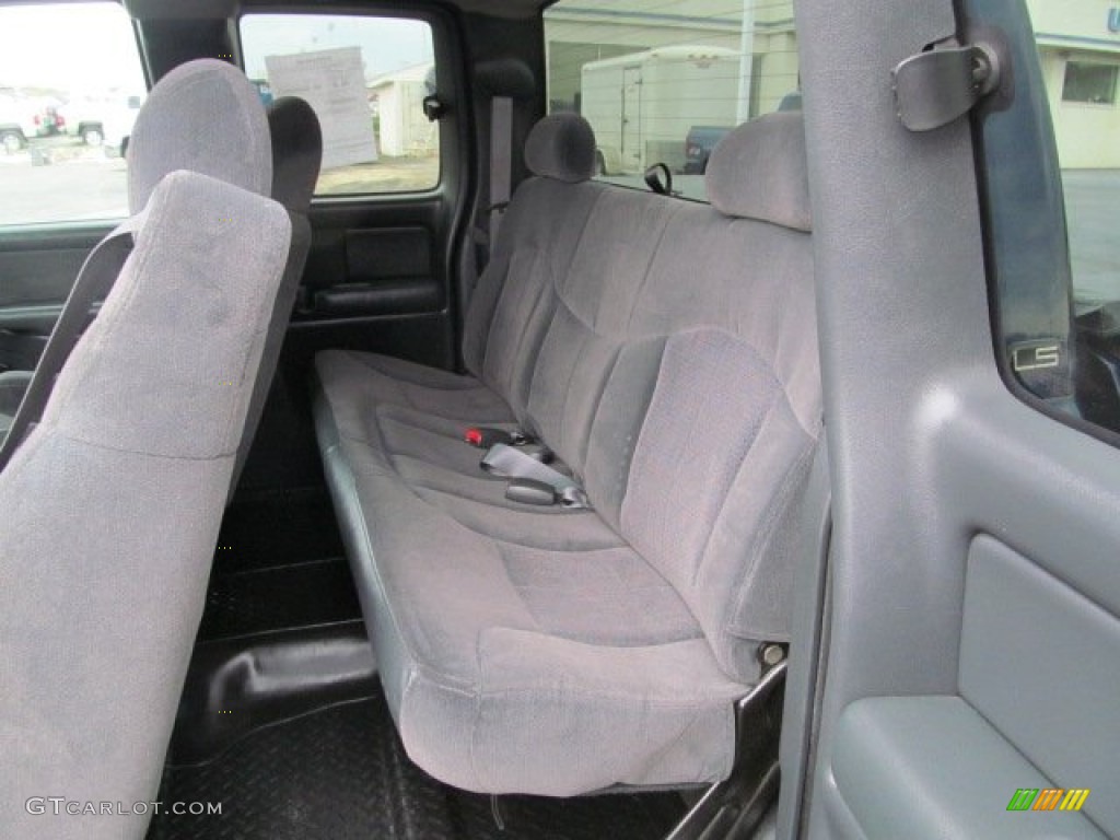 2001 Chevrolet Silverado 1500 Z71 Extended Cab 4x4 Rear Seat Photo #77715441
