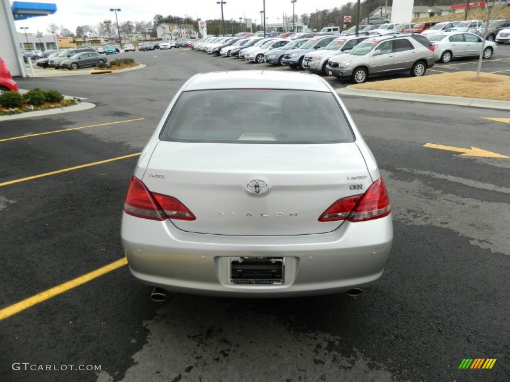 2008 Avalon Limited - Classic Silver Metallic / Ash Gray photo #5
