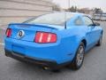 2012 Grabber Blue Ford Mustang V6 Premium Coupe  photo #7