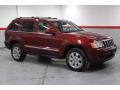 Red Rock Crystal Pearl 2008 Jeep Grand Cherokee Limited 4x4