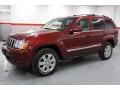2008 Red Rock Crystal Pearl Jeep Grand Cherokee Limited 4x4  photo #7