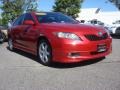 2007 Barcelona Red Metallic Toyota Camry SE V6  photo #1