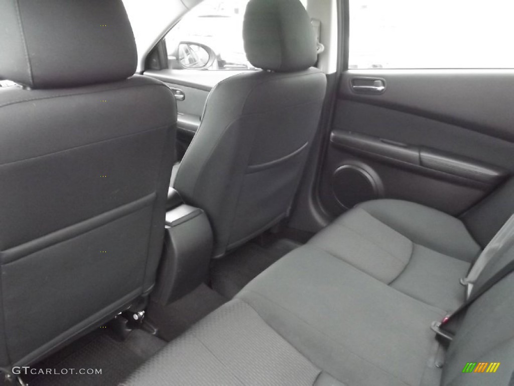 Black Interior 2012 Mazda MAZDA6 i Touring Sedan Photo #77716946