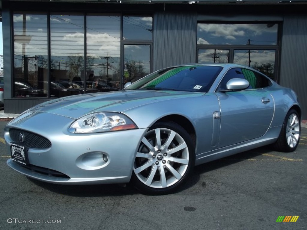 2009 XK XK8 Coupe - Liquid Silver / Charcoal photo #1