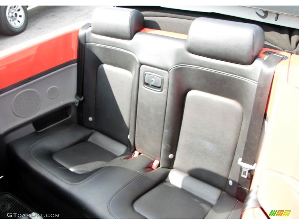 2003 New Beetle GLS 1.8T Convertible - Sundown Orange / Black photo #12