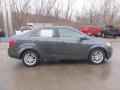 Cyber Gray Metallic 2013 Chevrolet Sonic LT Sedan Exterior