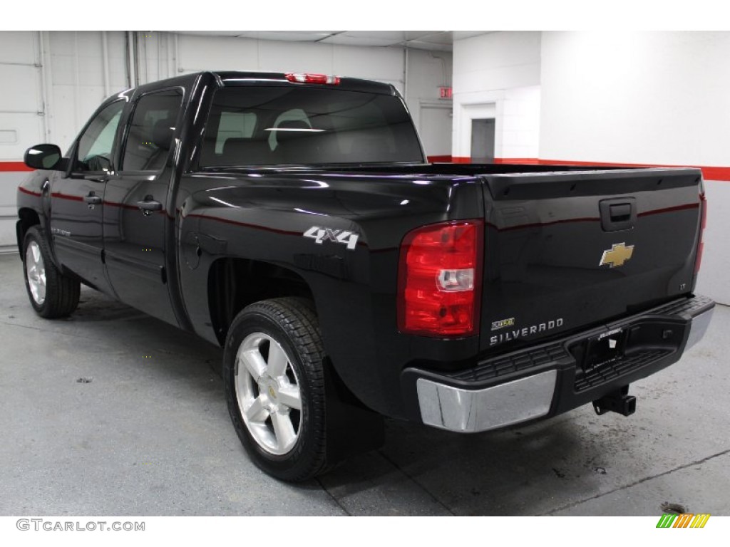 2009 Silverado 1500 LT Crew Cab 4x4 - Black / Ebony photo #10