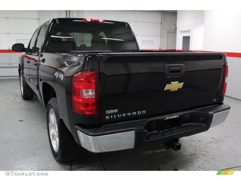 2009 Silverado 1500 LT Crew Cab 4x4 - Black / Ebony photo #11