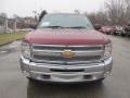 2013 Deep Ruby Metallic Chevrolet Silverado 1500 LT Extended Cab 4x4  photo #11