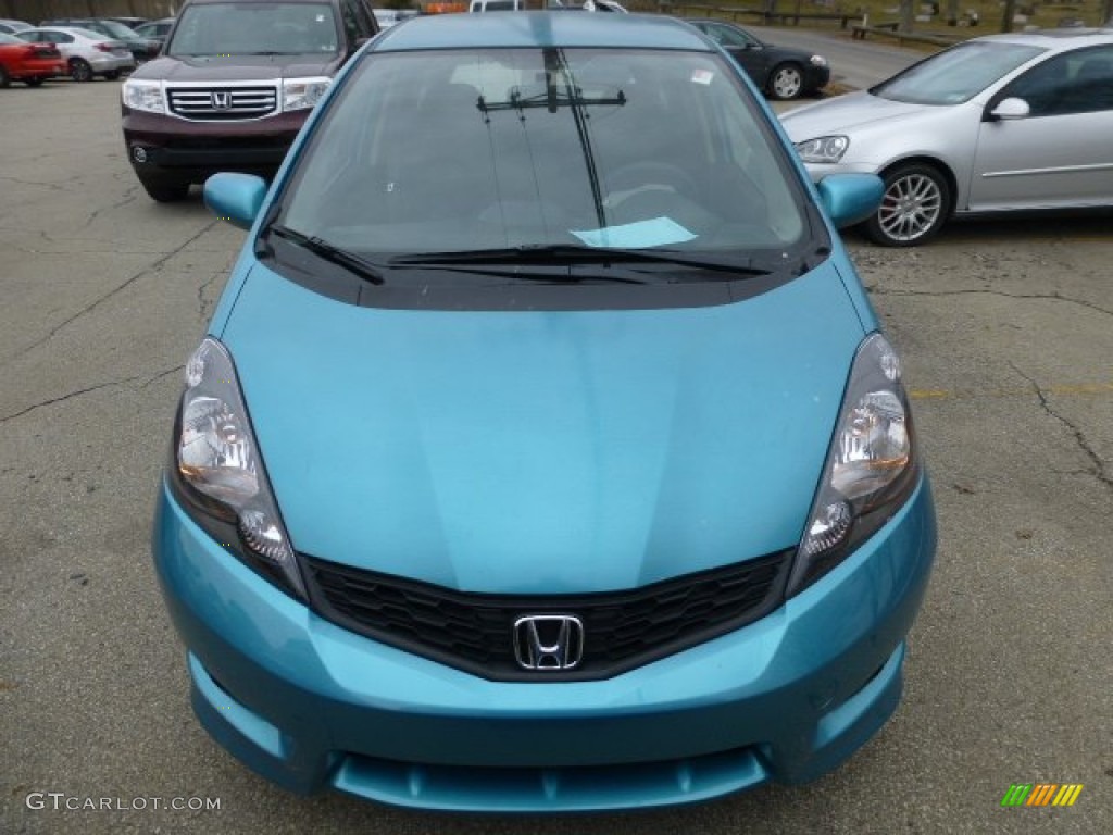 Blue Raspberry Metallic 2013 Honda Fit Sport Exterior Photo #77718405
