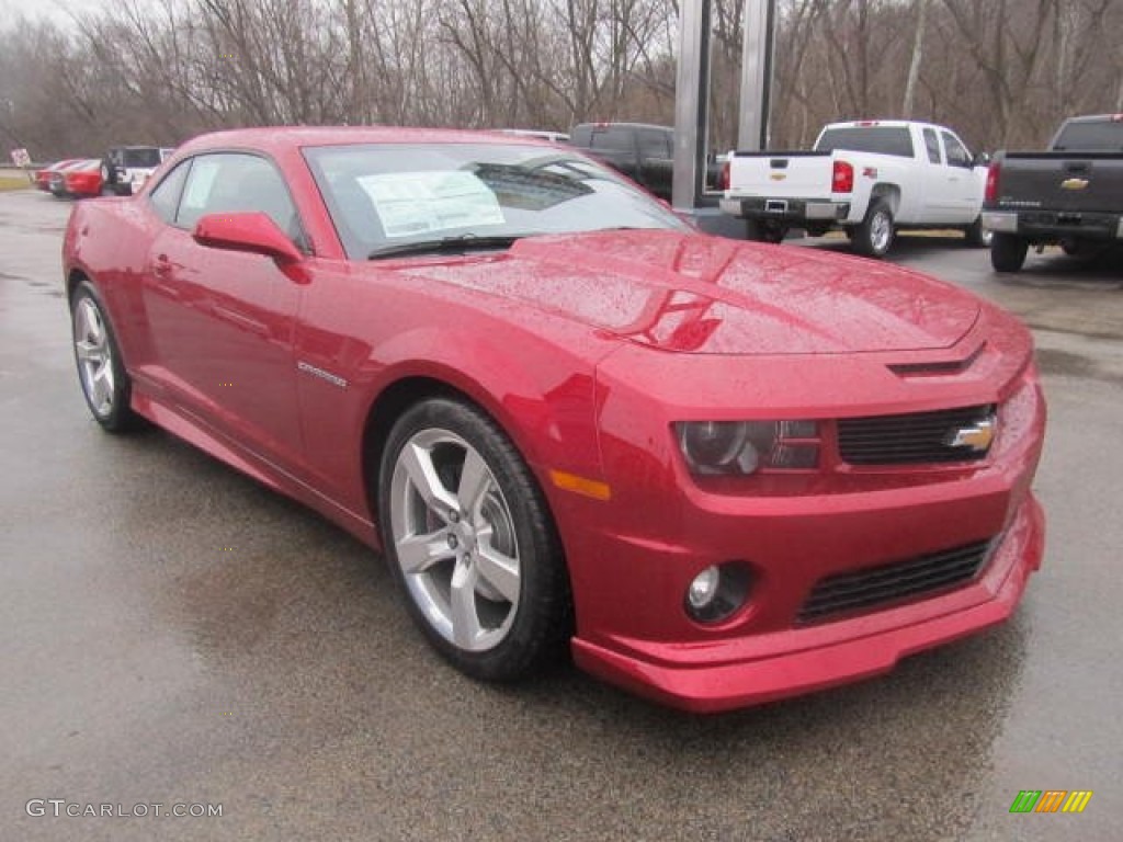Crystal Red Tintcoat 2013 Chevrolet Camaro SS/RS Coupe Exterior Photo #77718549