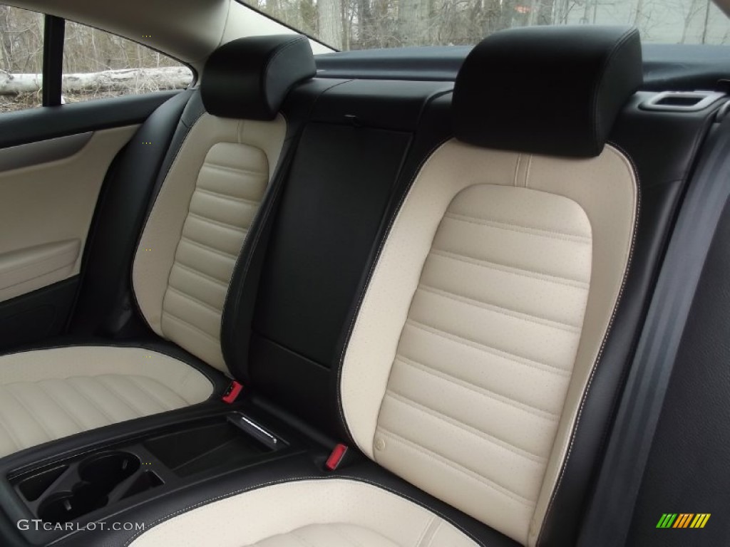 Cornsilk Beige Two Tone Interior 2010 Volkswagen CC Sport Photo #77719110