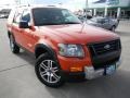 Orange Frost Metallic 2007 Ford Explorer XLT Ironman Edition 4x4