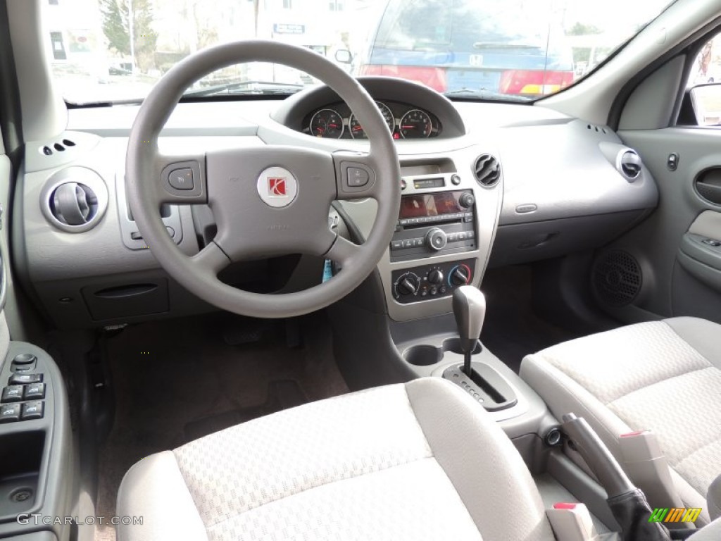 Gray Interior 2007 Saturn ION 2 Sedan Photo #77719362