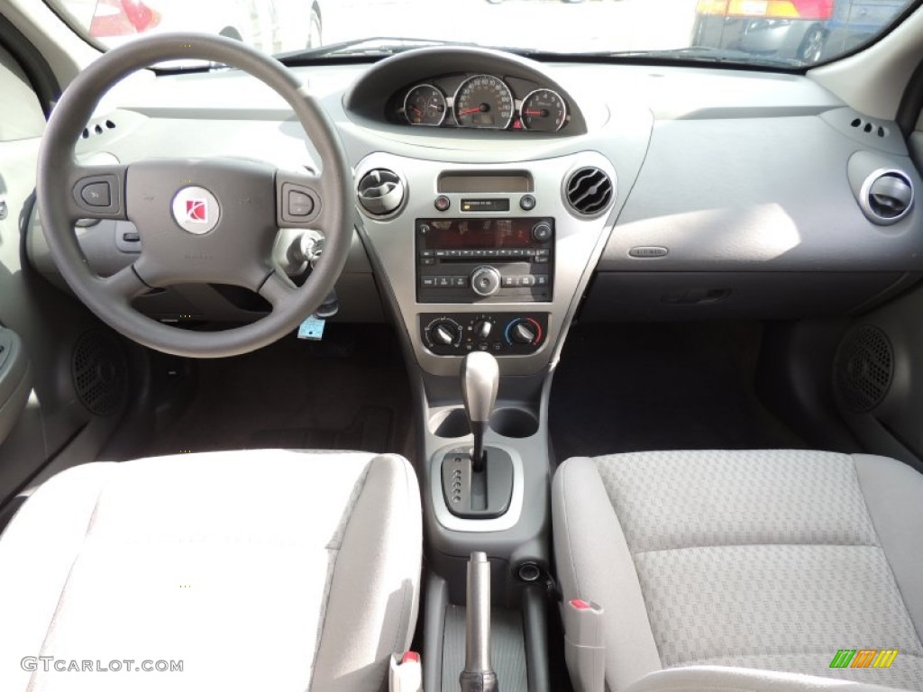 2007 Saturn ION 2 Sedan Gray Dashboard Photo #77719411