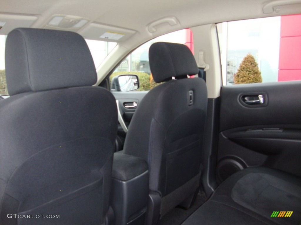 2011 Rogue S AWD - Gotham Gray Metallic / Black photo #8