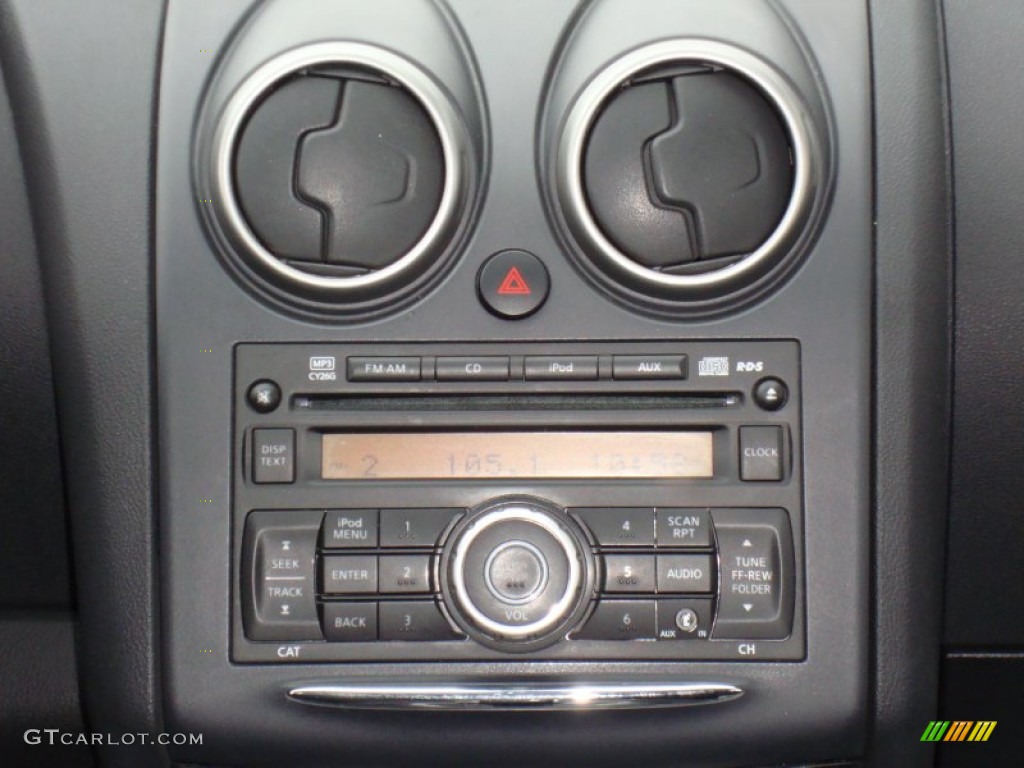 2011 Rogue S AWD - Gotham Gray Metallic / Black photo #15