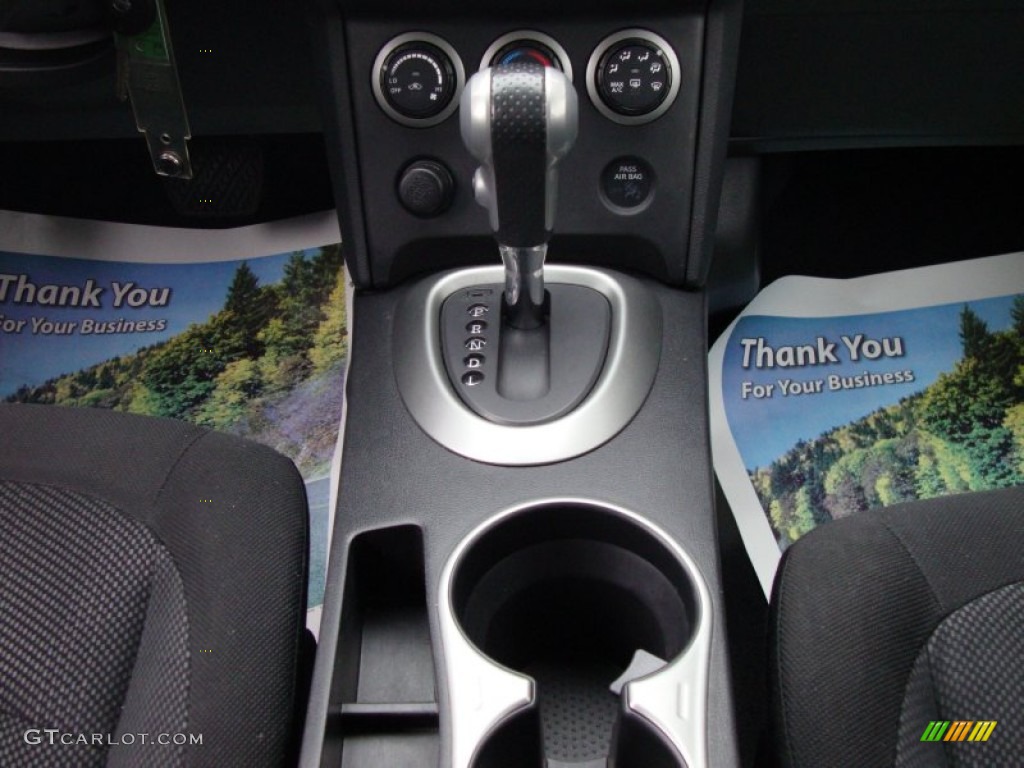 2011 Rogue S AWD - Gotham Gray Metallic / Black photo #16