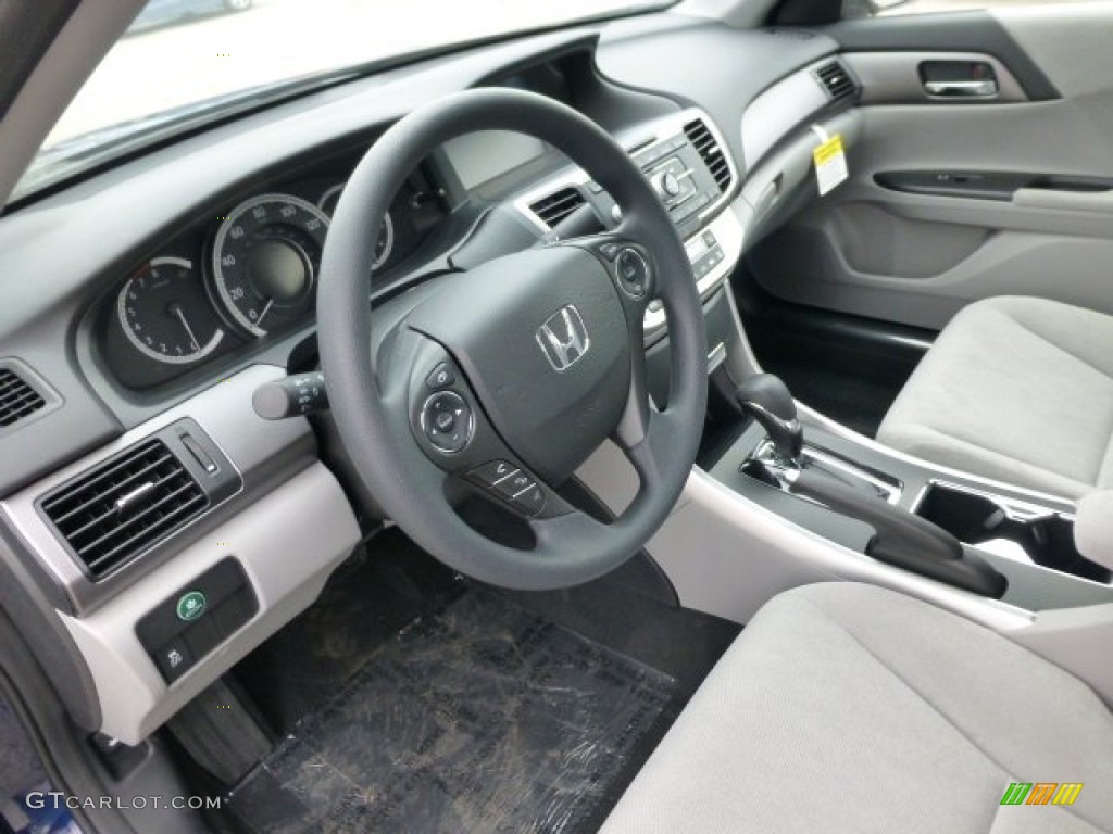 Gray Interior 2013 Honda Accord LX Sedan Photo #77719899
