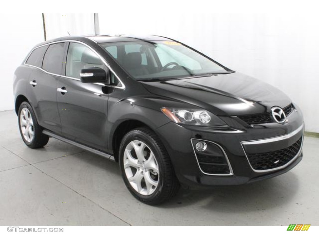 Brilliant Black 2010 Mazda CX-7 s Grand Touring AWD Exterior Photo #77720161