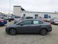 2013 Polished Metal Metallic Honda Civic EX-L Sedan  photo #1