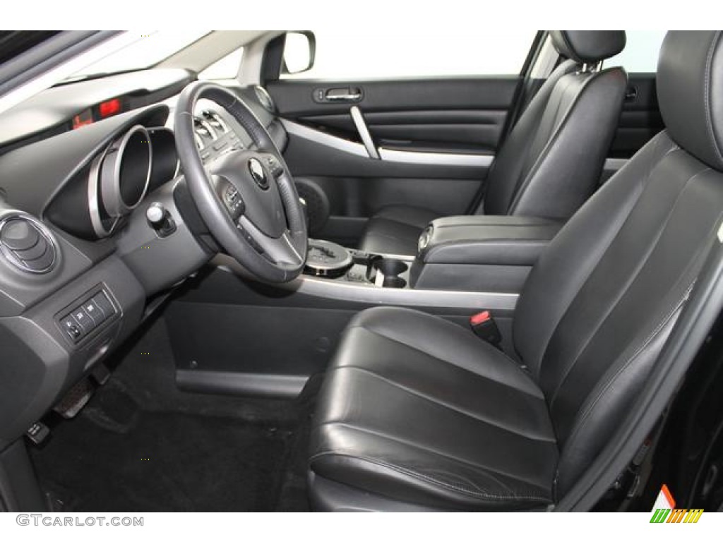 Black Interior 2010 Mazda CX-7 s Grand Touring AWD Photo #77720376