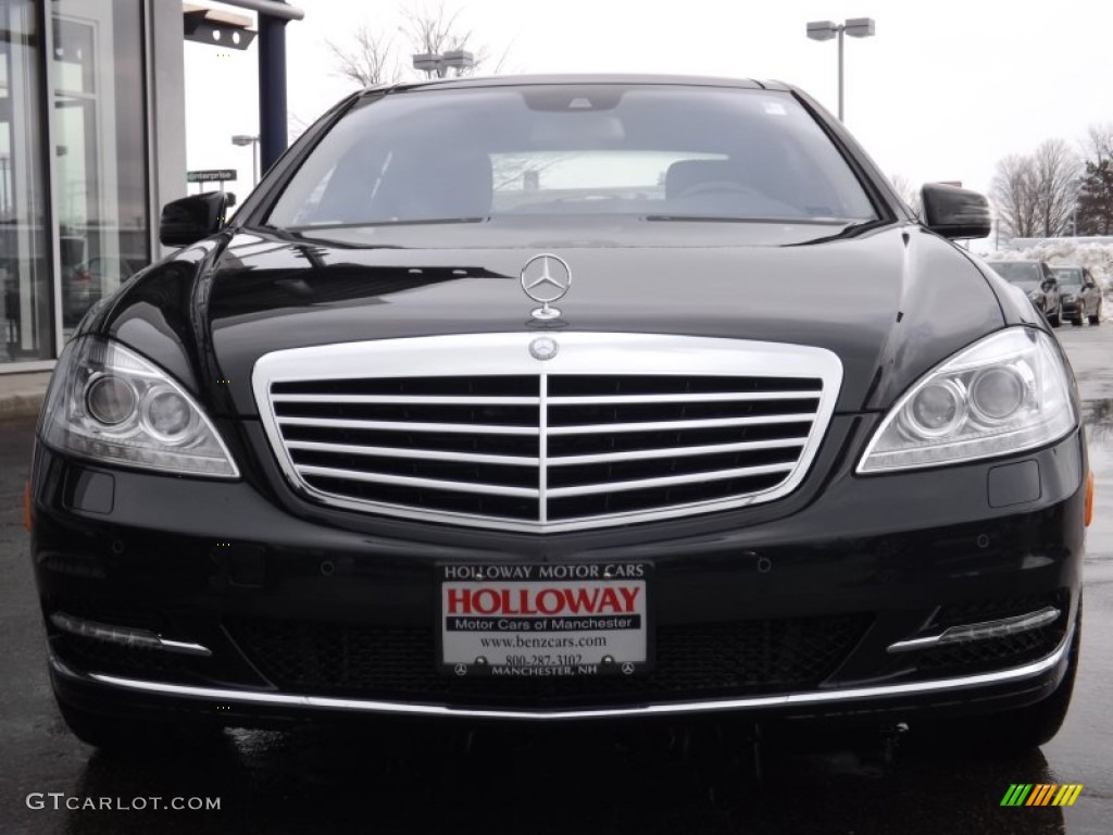 2013 S 550 4Matic Sedan - Magnetite Black Metallic / Black photo #2