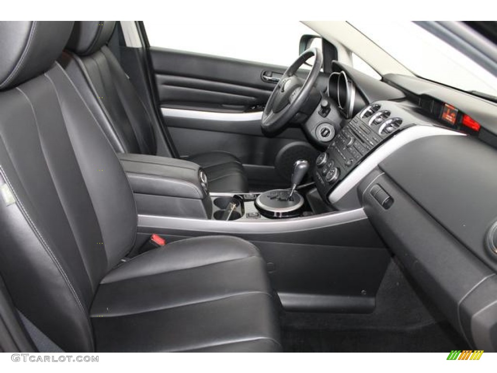 Black Interior 2010 Mazda CX-7 s Grand Touring AWD Photo #77720475