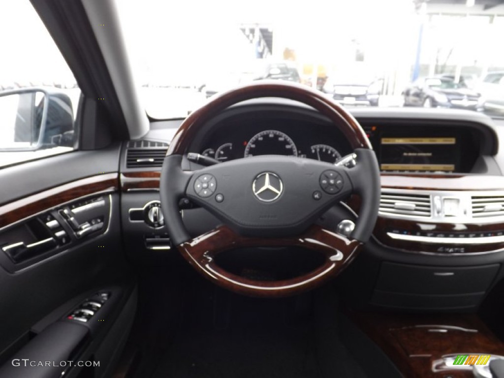 2013 S 550 4Matic Sedan - Magnetite Black Metallic / Black photo #5