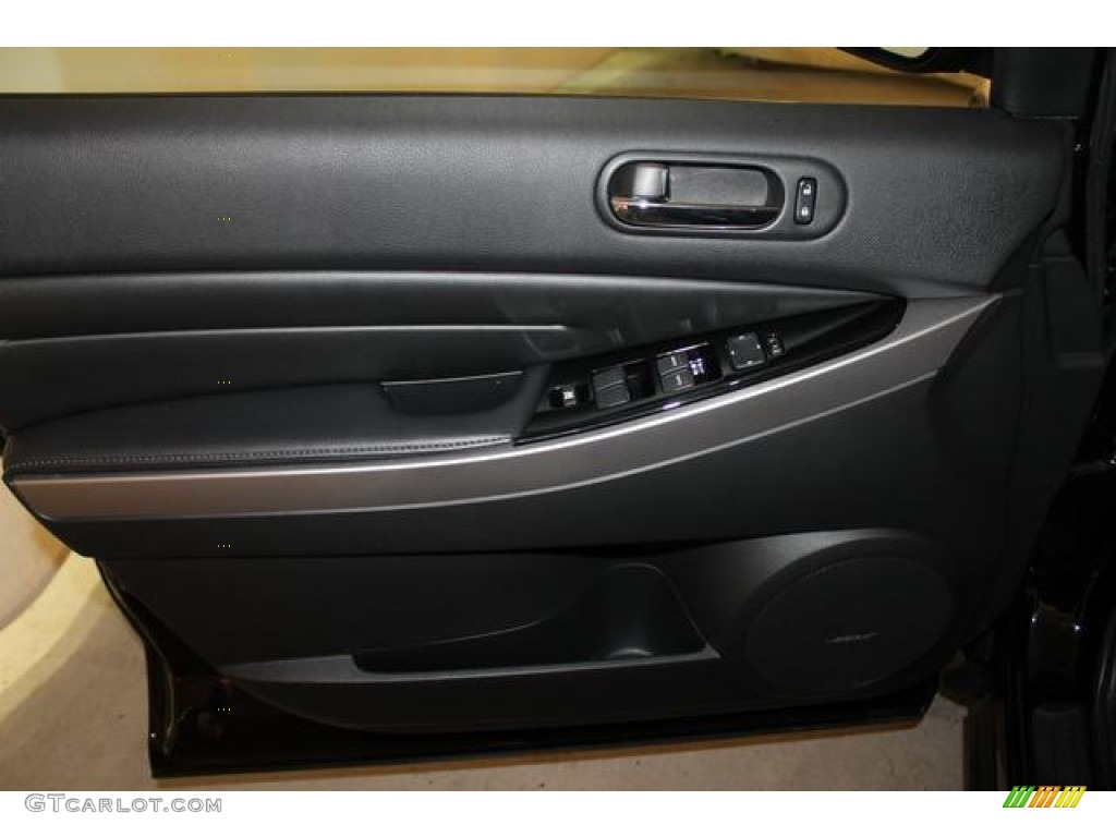2010 Mazda CX-7 s Grand Touring AWD Black Door Panel Photo #77720727