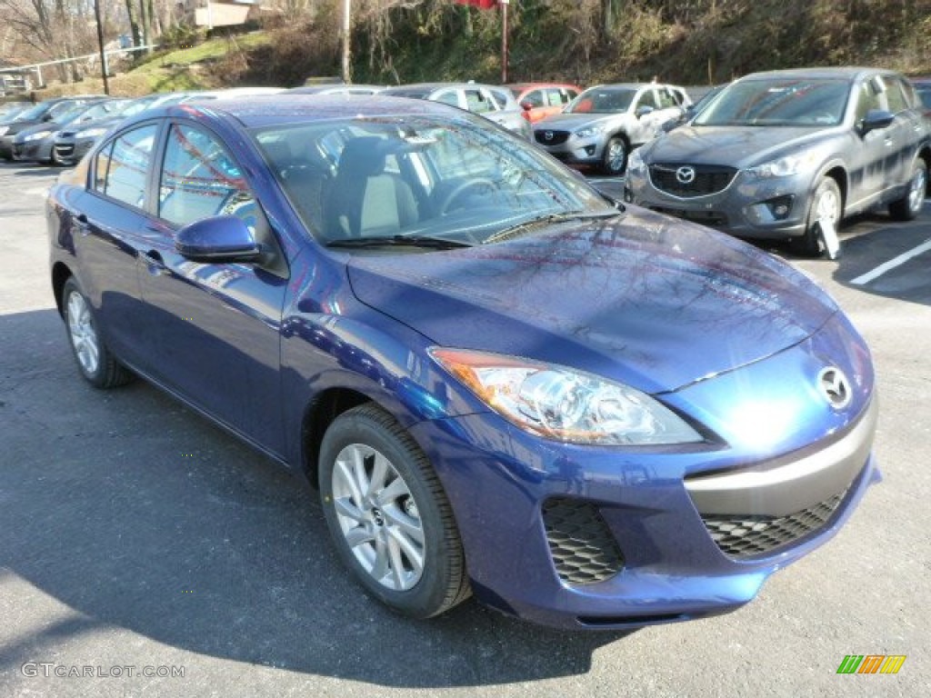 Indigo Lights Mica 2013 Mazda MAZDA3 i Touring 4 Door Exterior Photo #77720984