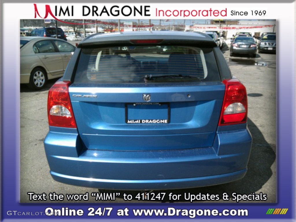 2007 Caliber SE - Marine Blue Pearl / Pastel Slate Gray photo #7
