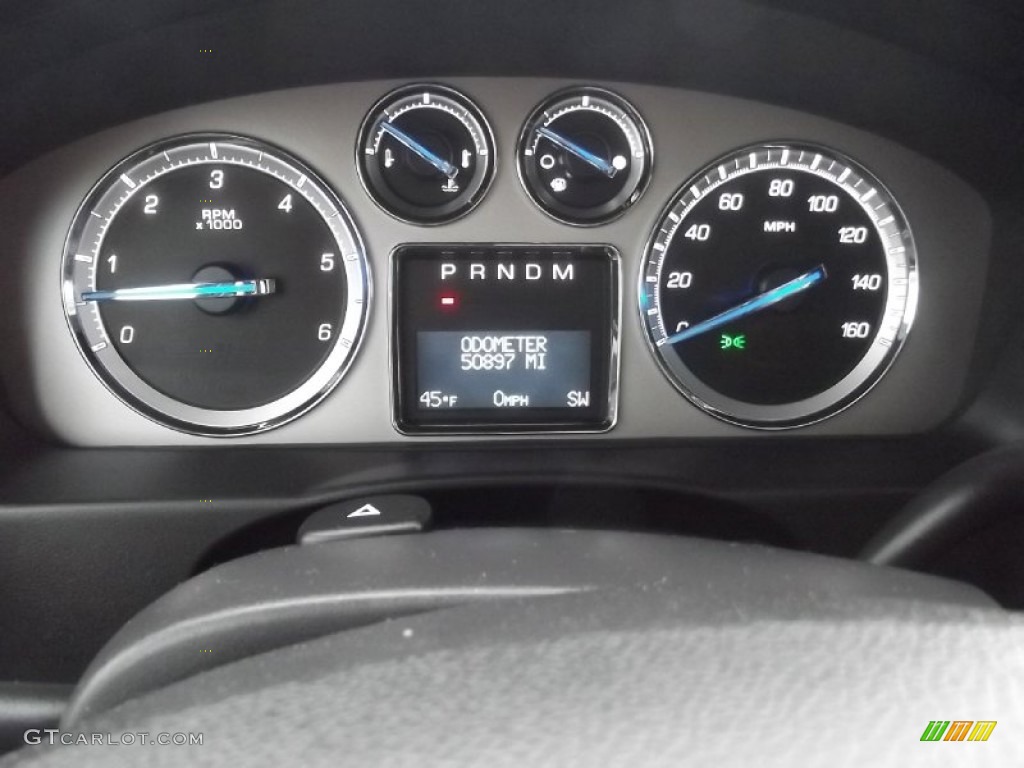 2009 Cadillac Escalade AWD Gauges Photo #77721924