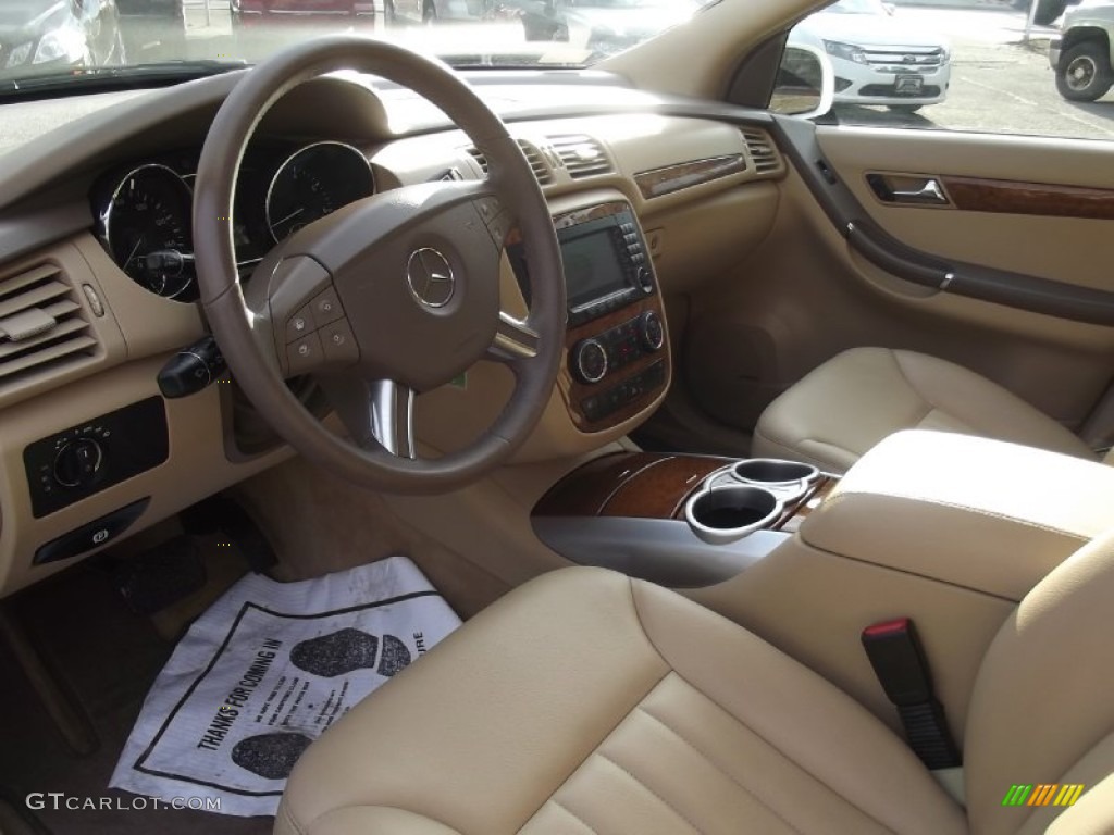 Macadamia Interior 2008 Mercedes-Benz R 350 4Matic Photo #77722101