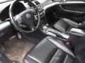 Ebony Black 2006 Acura TSX Sedan Interior Color