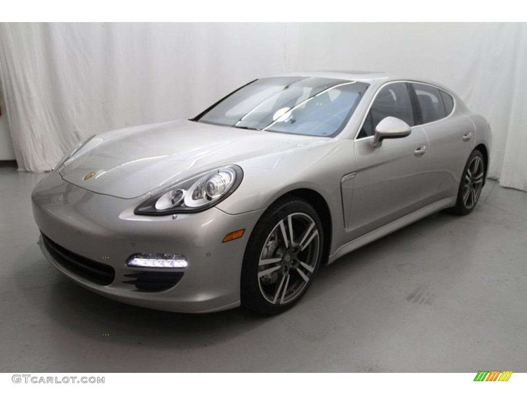 Platinum Silver Metallic 2011 Porsche Panamera S Exterior Photo #77724681