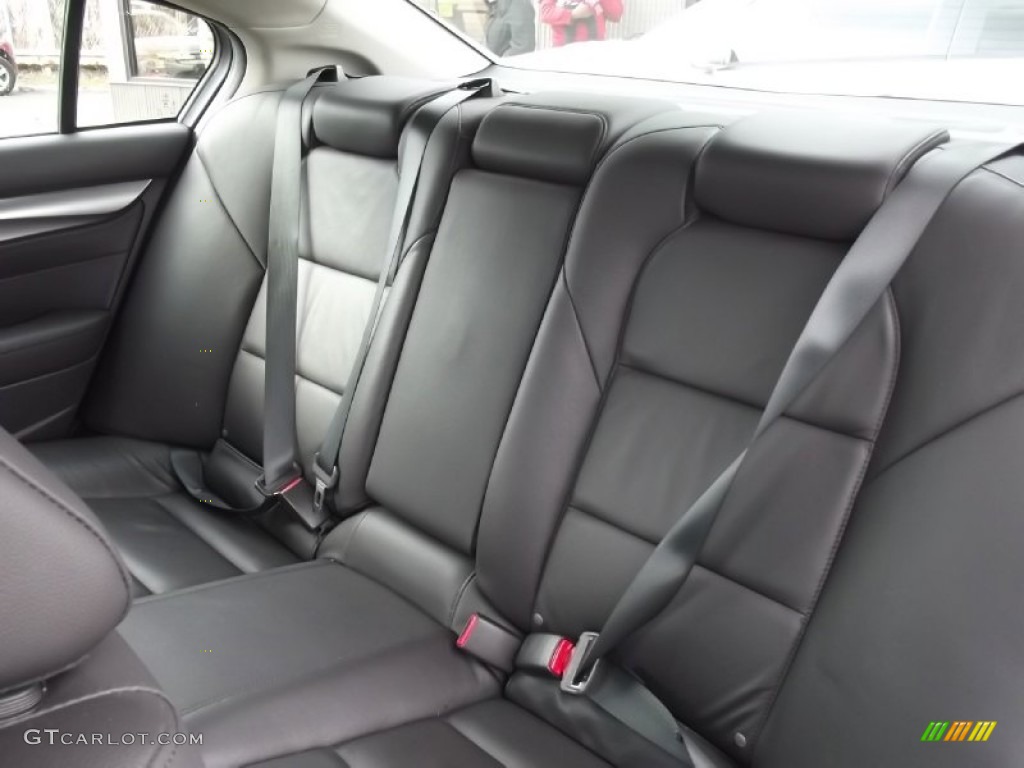 Ebony Interior 2010 Acura TL 3.5 Photo #77724777