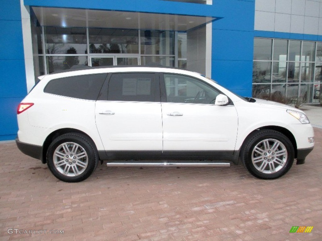 White 2011 Chevrolet Traverse LT AWD Exterior Photo #77725086